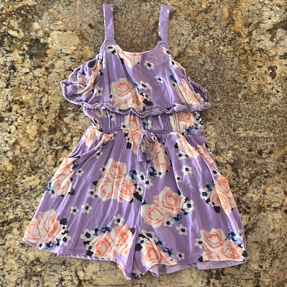 Girls Justice one piece romper, size girls 12